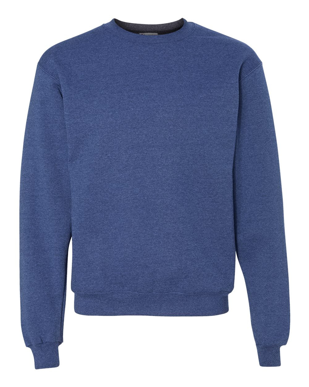 champion powerblend crewneck sweatshirt royal blue heather