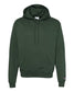 champion powerblend hooded sweatshirt dark green