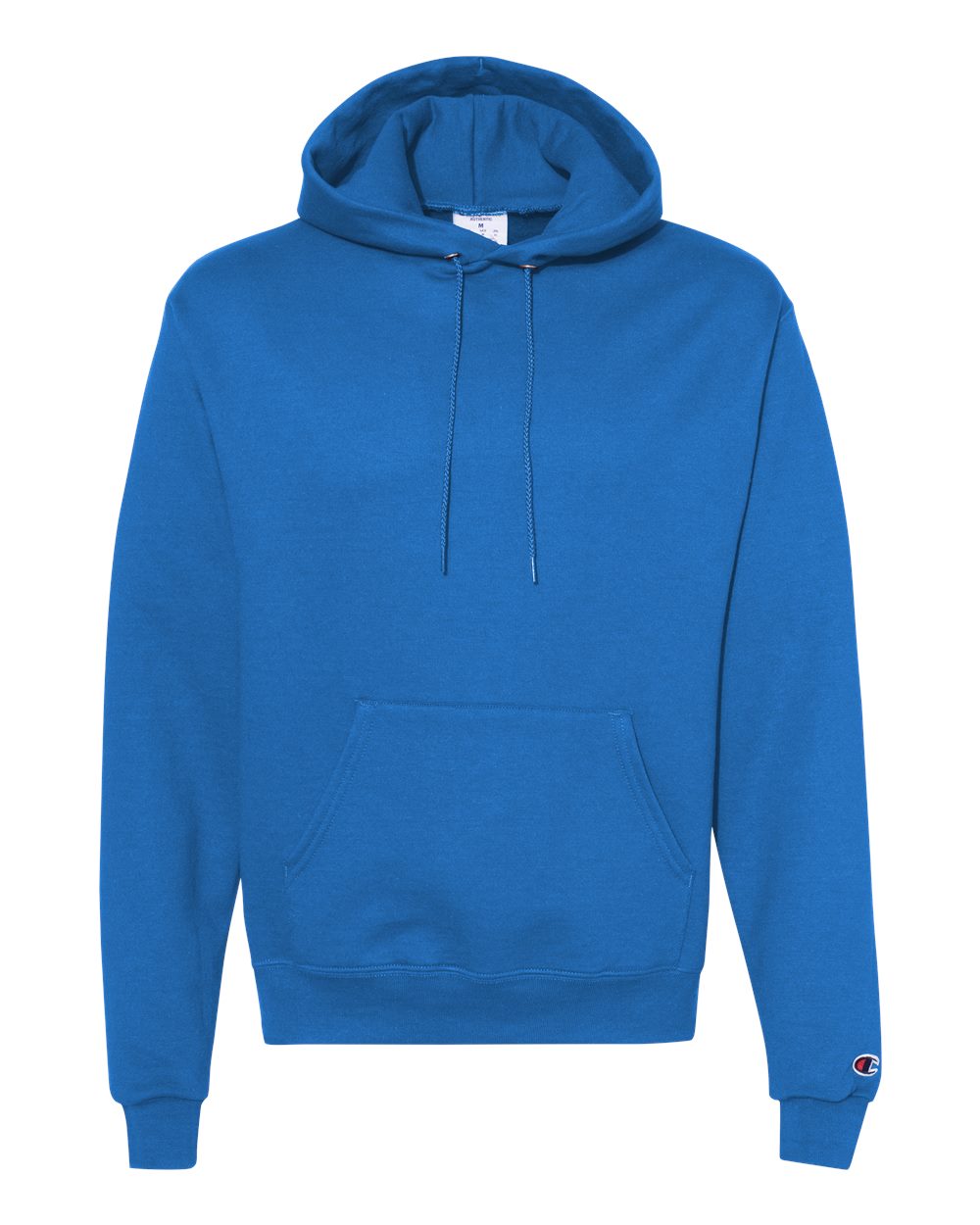 champion powerblend hooded sweatshirt royal blue
