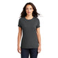 model in district womens perfect tri tee charcoal