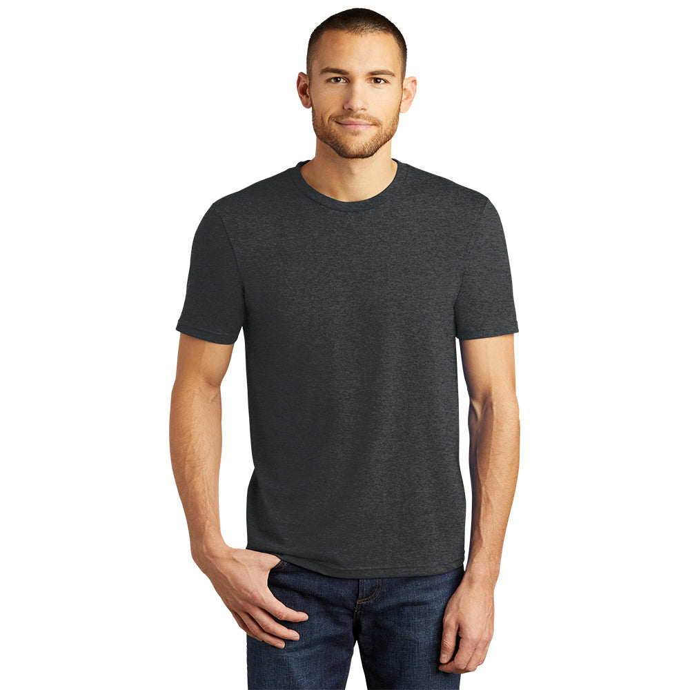 model in district perfect tri tee black frost