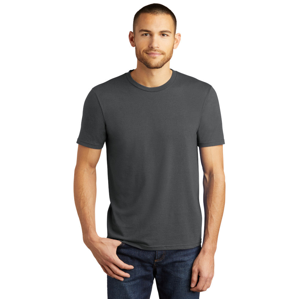 model in district perfect tri tee charcoal