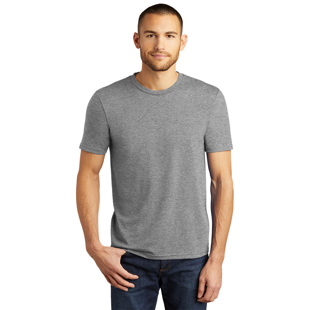 model in district perfect tri tee grey frost