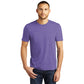 model in district perfect tri tee purple frost