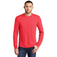 model in district perfect tri long sleeve tee red frost