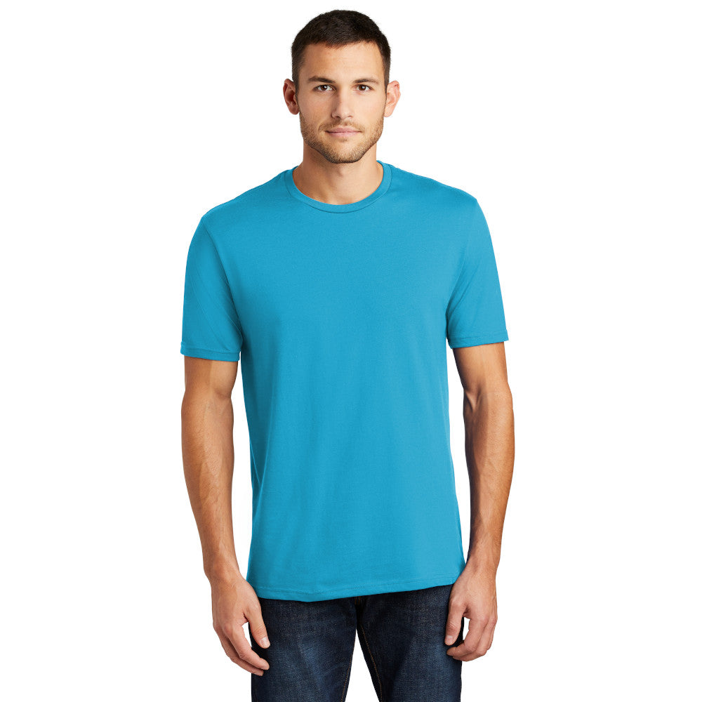 model in district perfect weight tee bright turquoise