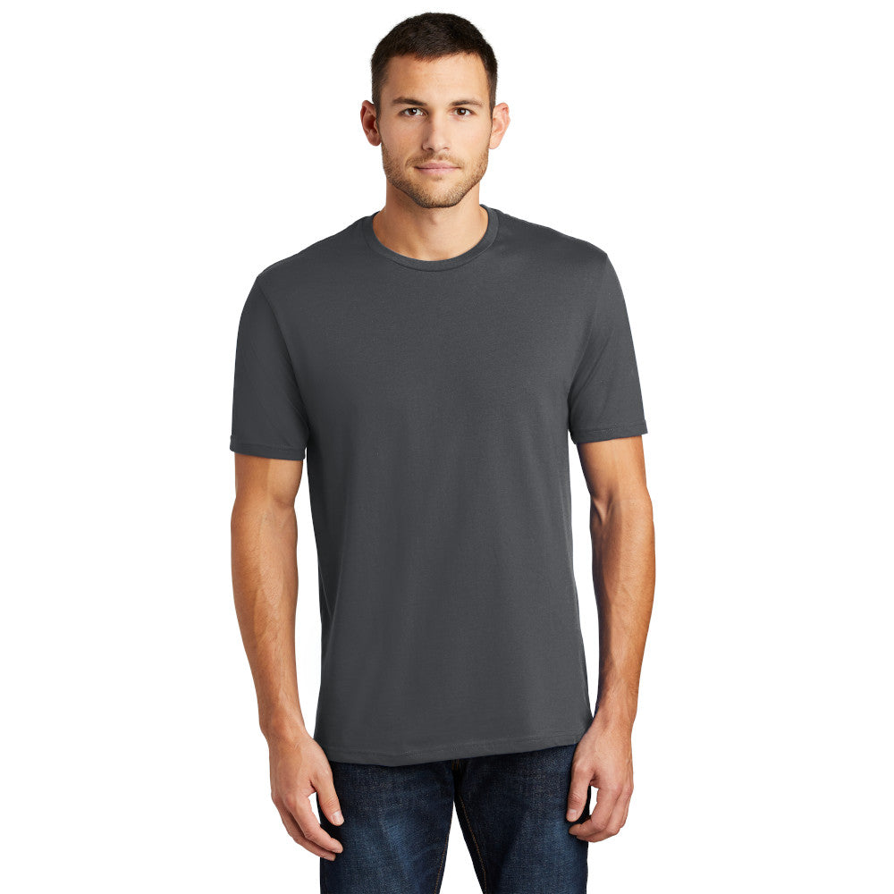 model in district perfect weight tee charcoal