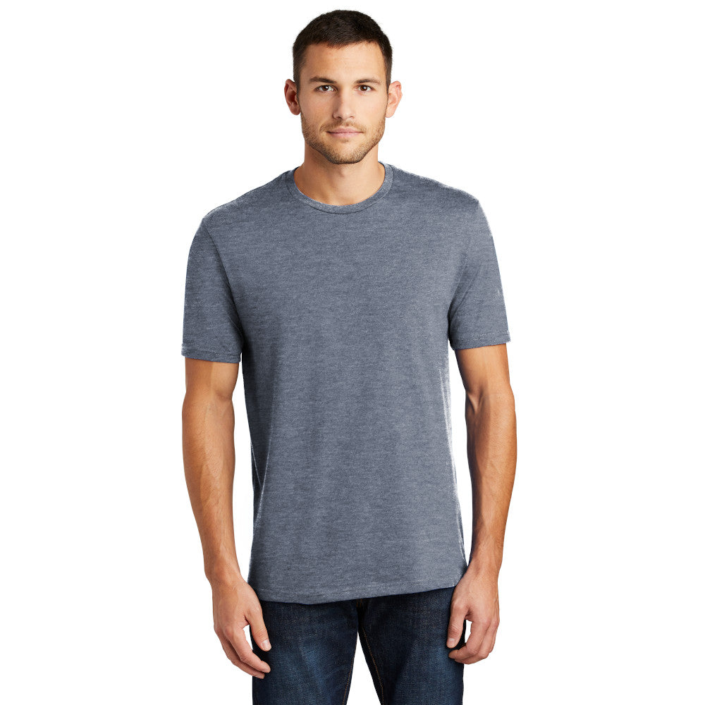 model in district perfect weight tee heathered navy