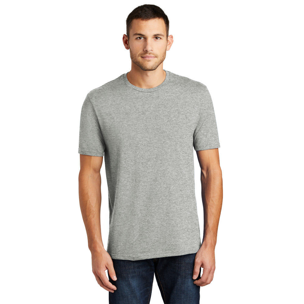 model in district perfect weight tee heather steel