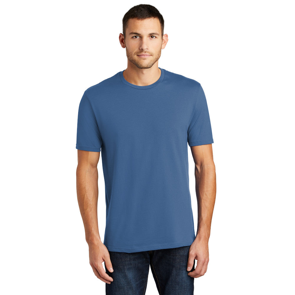 model in district perfect weight tee maritime blue