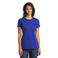 district womens tee deep royal