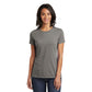 district womens tee grey frost