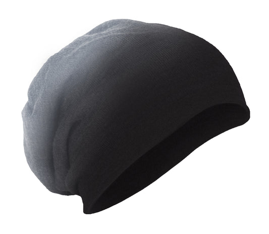 district slouch beanie black
