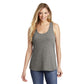 district womens tank grey frost