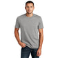 district recycled re-tee light heather grey
