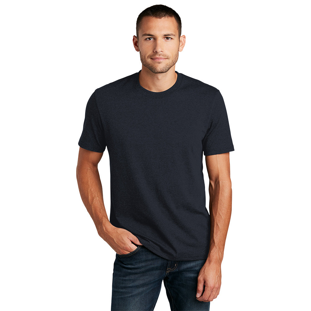 district recycled re-tee true navy