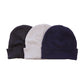 district recycled re- beanies charcoal heather light heather grey true navy