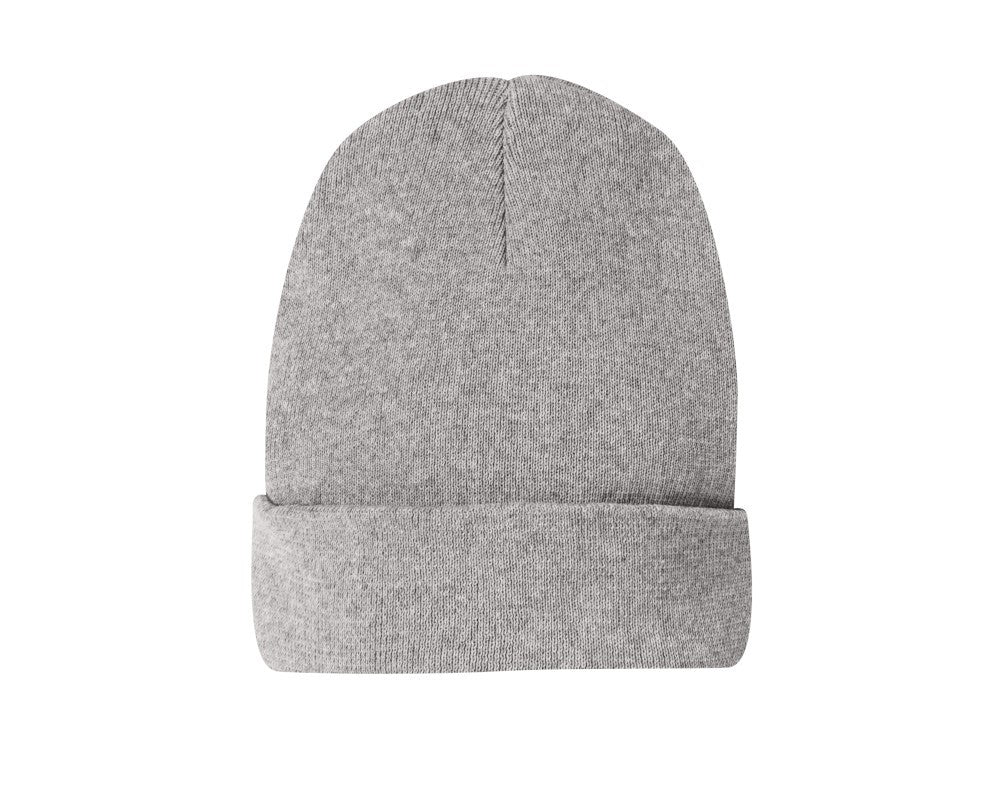 district recycled re- beanie light heather grey