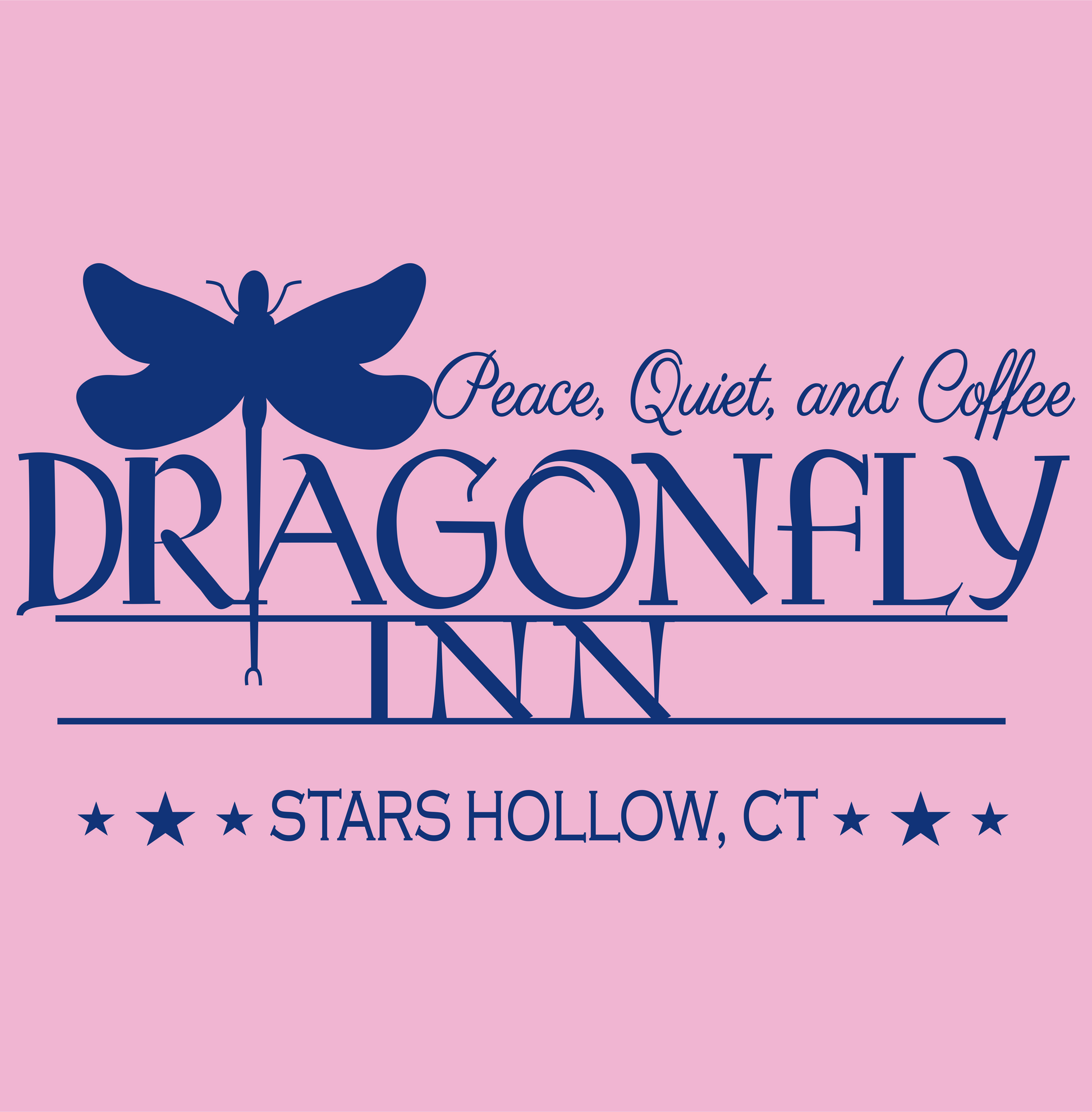 the dragonfly inn gilmore girls DTG design graphic