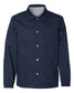 independent trading co windbreaker coachs jacket classic navy