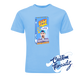 light blue tee with easy mac mac miller mac and cheese box DTG printed design