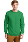 gildan ultra cotton long sleeve t-shirt irish green