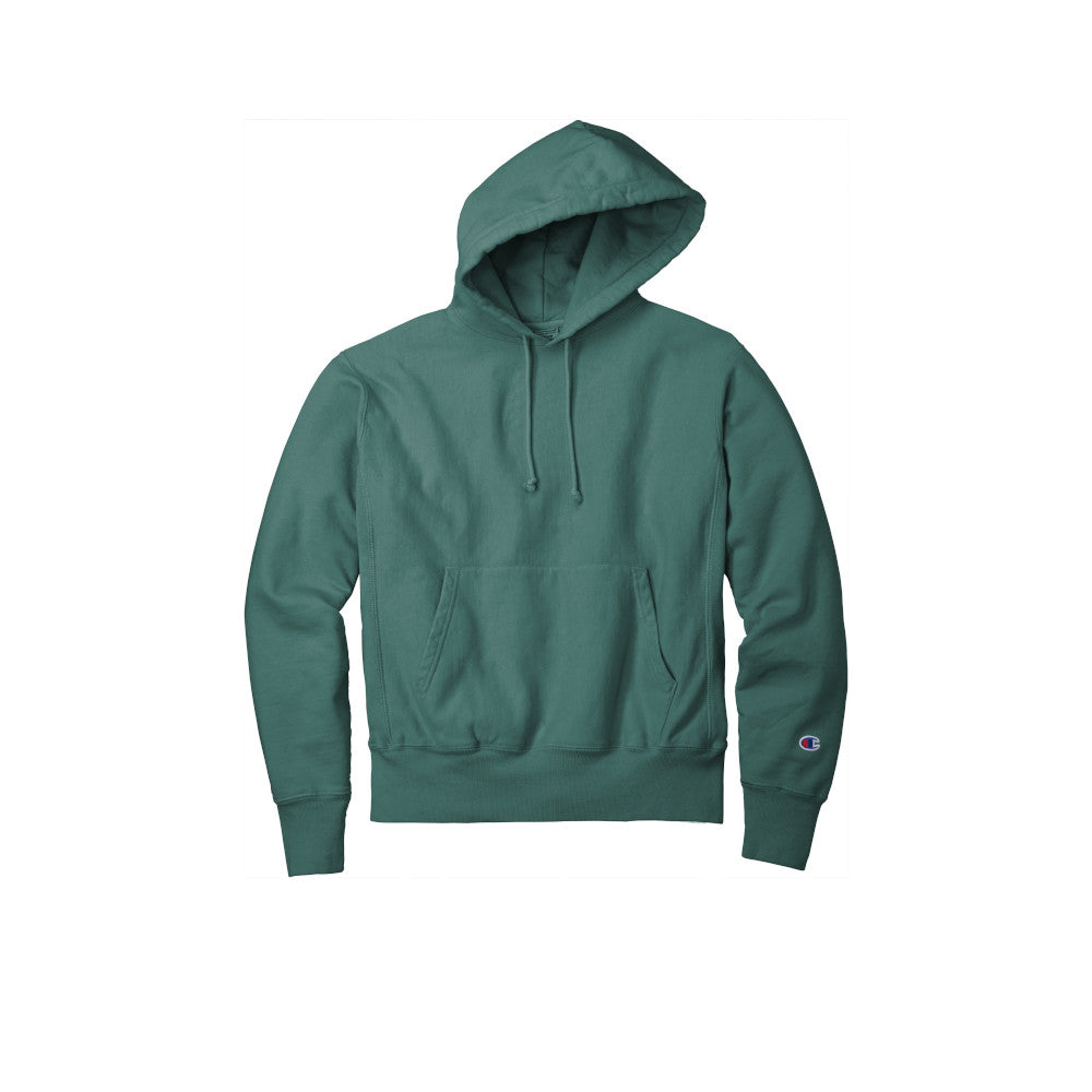 champion adult garment dyed hoodie cactus