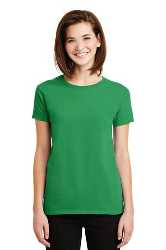 gildan womens ultra cotton t-shirt irish green