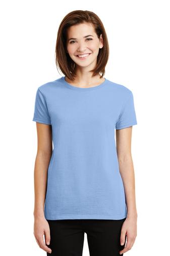 gildan womens ultra cotton t-shirt light blue