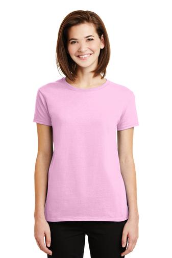 gildan womens ultra cotton t-shirt light pink