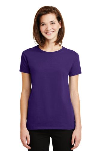 gildan womens ultra cotton t-shirt purple