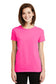 gildan womens ultra cotton t-shirt safety pink