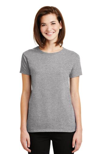 gildan womens ultra cotton t-shirt sport grey
