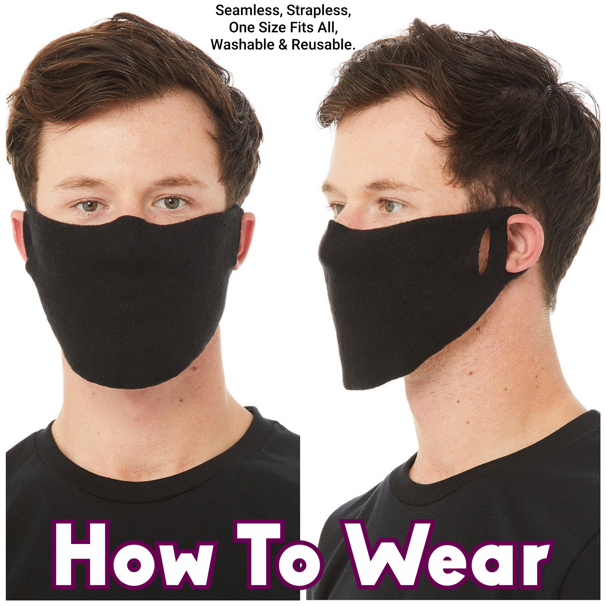 face mask how to wear