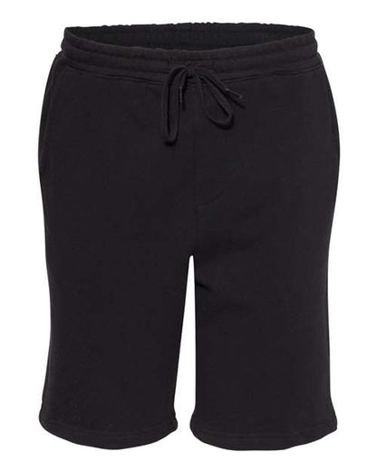 independent trading co fleece shorts black