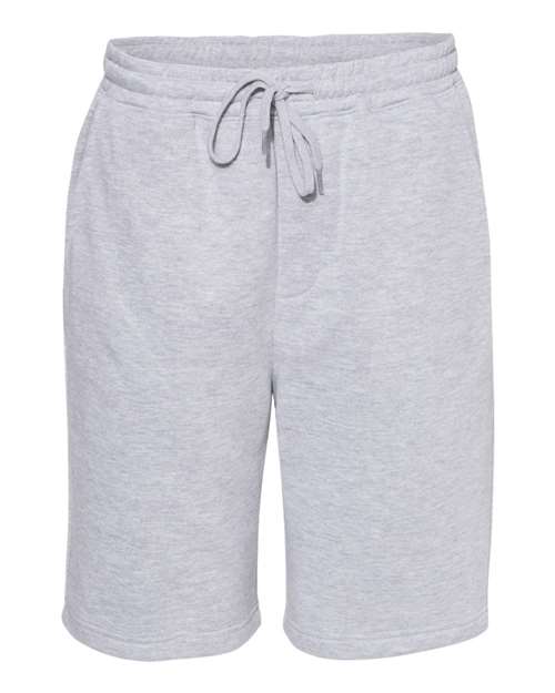 independent trading co fleece shorts grey heather