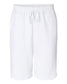 independent trading co fleece shorts white