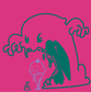 ice cream you scream ice cream monster DTG design graphic front