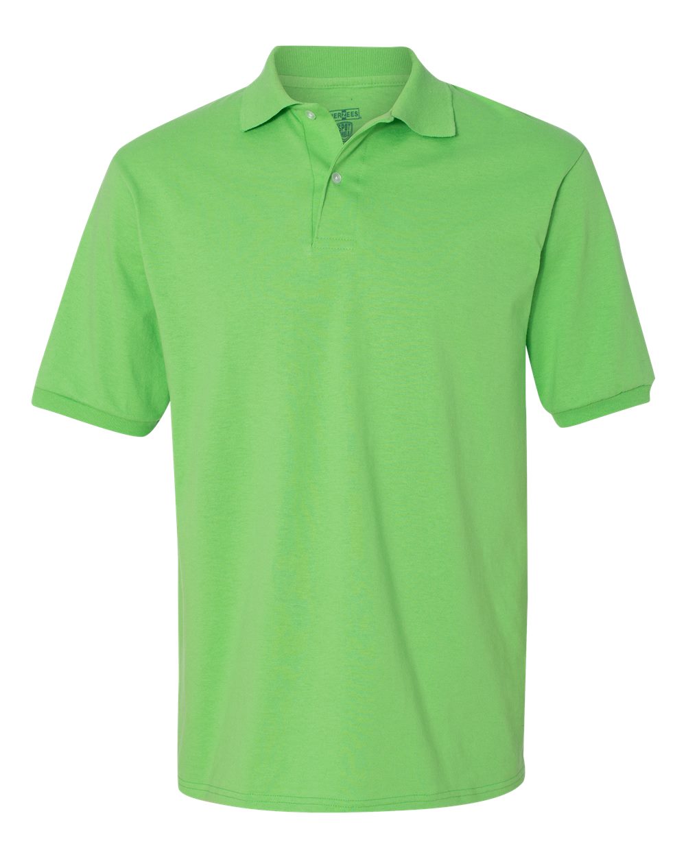 jerzees 50/50 polo kiwi