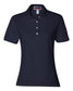 womans jerzees 50/50 polo j.navy