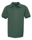 youth jerzees 50/50 polo forest green
