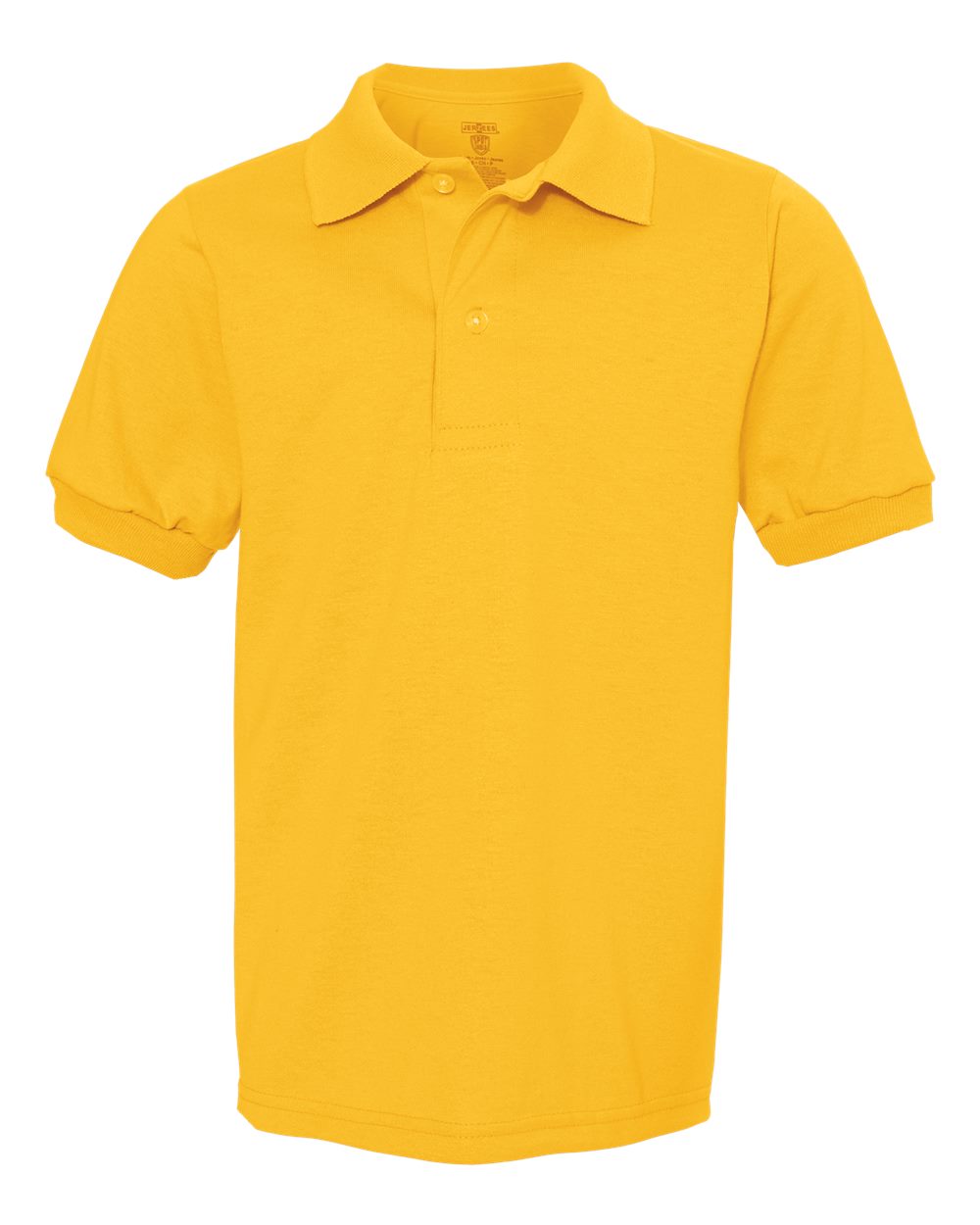 youth jerzees 50/50 polo gold
