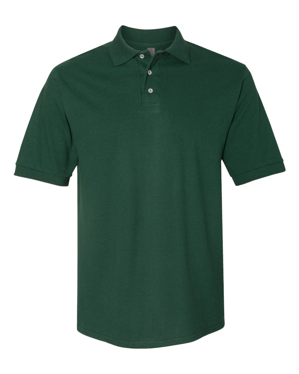 jerzees ringspun cotton polo forest green