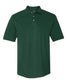 jerzees ringspun cotton polo forest green