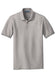 port authority core classic pique polo gusty grey