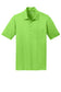 port authority silk touch pocket polo lime