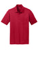 port authority silk touch pocket polo red