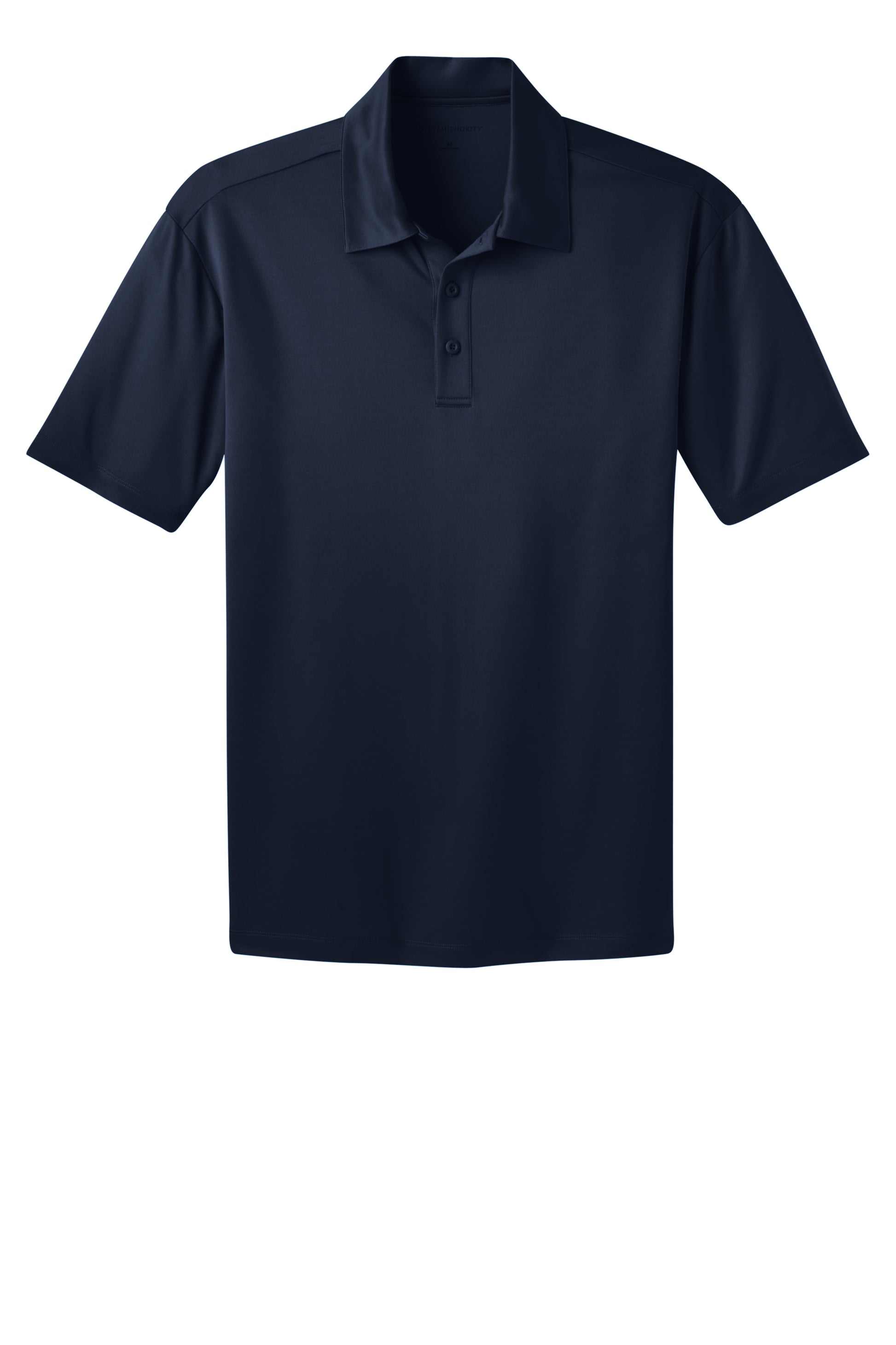 port authority silk touch polo navy