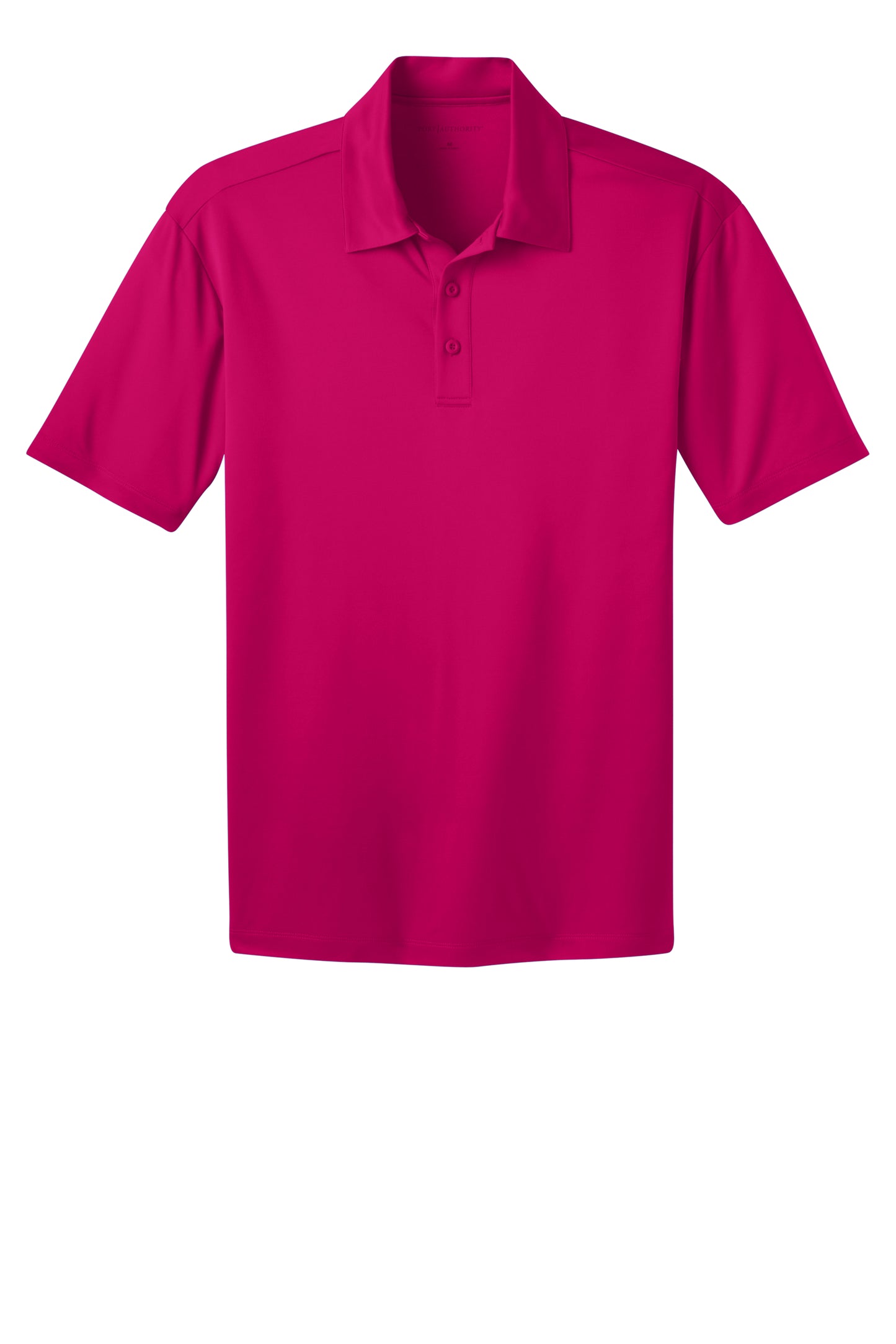 port authority silk touch polo pink raspberry