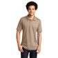 male model wearing port & company tall knit polo in sand